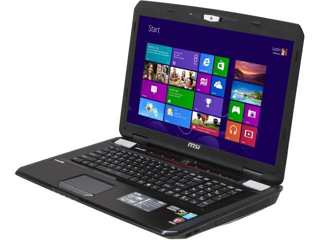 MSI GT Series - 17.3" - Intel Core i7 4th Gen 4700MQ (2.40GHz) - NVIDIA GeForce GTX 770M - 8GB DDR3 1600MHz - 1TB HDD - Win 8 Multi-language - Gaming Laptop (GT70 2OC-065US )