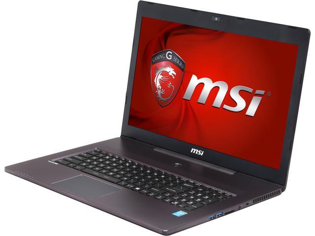 MSI - 17.3" - Intel Core i7 4th Gen 4700HQ (2.40GHz) - NVIDIA GeForce GTX 765M - 16 GB DDR3 - 1TB HDD 256 GB SSD - Windows 8 - Gaming Laptop (GS70 2OD-002US )