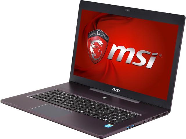 MSI - 17.3" - Intel Core i7 4th Gen 4700HQ (2.40GHz) - NVIDIA GeForce GTX 765M - 16 GB DDR3 - 750GB HDD 128 GB SSD - Windows 8 - Gaming Laptop (GS70 2OD-001US )