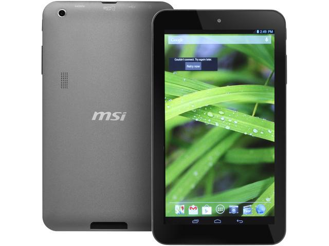 MSI Primo 73 Android Tablet -  7.0" Touchscreen Dual-core CPU 1GB RAM 16GB Flash (Black)