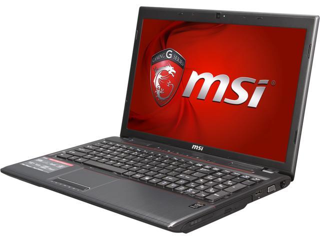 MSI GP Series - 15.6" - Intel Core i7-4710HQ - NVIDIA GeForce 840M - 8 GB DDR3L - 1TB HDD - Windows 8.1 Multi-language 64-Bit - Gaming Laptop (GP60 Leopard-472 )