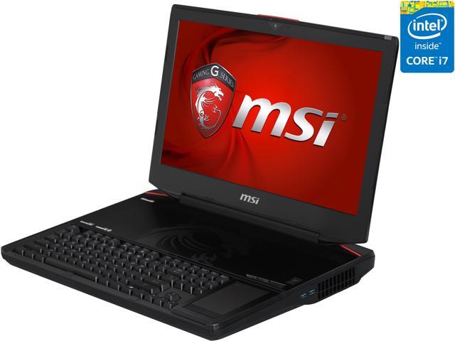MSI GT Series - 18.4" - Intel Core i7-4980HQ - NVIDIA GeForce GTX 980M SLI - 24 GB DDR3L - 1TB HDD 256 GB SSD - Windows 8.1 64-Bit - Gaming Laptop (GT80 Titan SLI-009 )