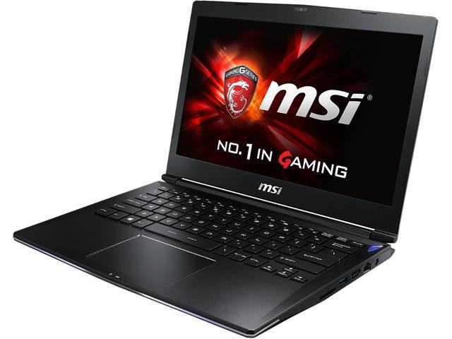 MSI GS Series - 13.3" - Intel Core i7-4870HQ - Intel Iris Pro Graphics 5200 - 16 GB DDR3L - 256 GB SSD - Windows 8.1 64-Bit - Gaming Laptop (GS30 Shadow-045 )