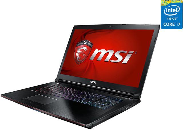 MSI GE Series - 17.3" - Intel Core i7-5700HQ - NVIDIA GeForce GTX 970M - 16 GB DDR3L - 1TB HDD - Windows 10 Home 64-Bit - Gaming Laptop (GE72 Apache Pro-242 )