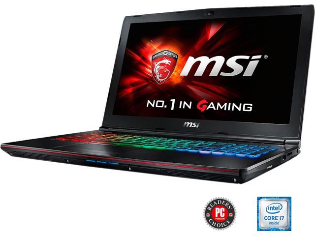 MSI GE Series GE62 Apache Pro-004 Gaming Laptop 6th Generation Intel Core i7 6700HQ (2.60 GHz) 16 GB Memory 1 TB HDD NVIDIA GeForce GTX 960M 2 GB GDDR5 15.6" Windows 10 Home