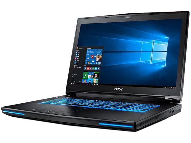 MSI WT Series Laptop Intel Core i7-6700HQ 16GB Memory 1TB HDD 128 GB SSD NVIDIA Quadro M4000M 17.3" Windows 10 Pro WT72 6QL-283US
