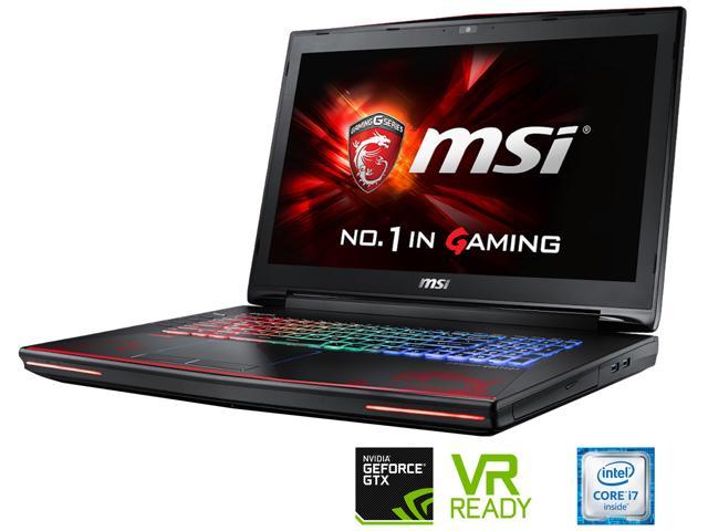 MSI GT Series GT72S DominatorProGDragon-004 Gaming Laptop 6th Generation Intel Core i7-6820HK (2.7 GHz) 32 GB Memory 1 TB HDD 256 GB SSD NVIDIA GeForce GTX 980 8 GB GDDR5 17.3" IPS Windows 10 Home