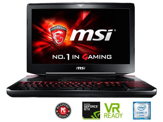 MSI 18.4" GT80S TITAN SLI-222 Intel Core i7 6920HQ (2.90 GHz) NVIDIA GeForce GTX 980 SLI 64 GB Memory 512 GB SSD 1 TB HDD Windows 10 Home 64-Bit Gaming Laptop-“ONLY @ NEWEGG”
