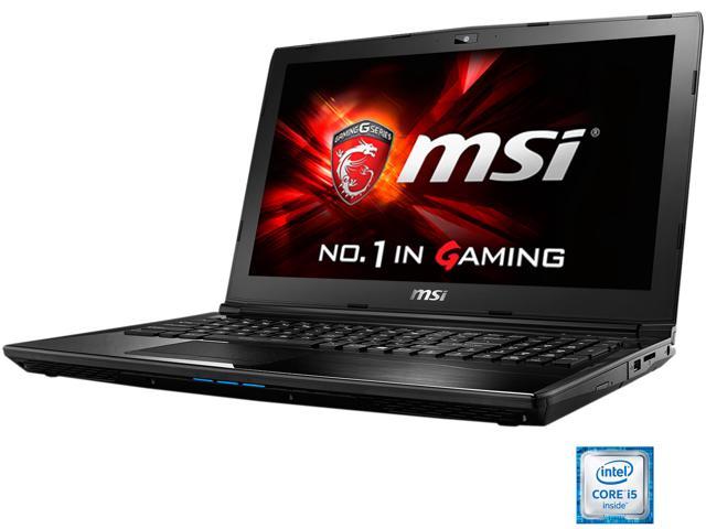 MSI CX62 6QD-047US Gaming Laptop Intel Core i5 6300HQ (2.30 GHz) 8 GB Memory 1 TB HDD NVIDIA GeForce 940MX 2 GB GDDR3 15.6" Windows 10 Home 64-Bit Multi-language