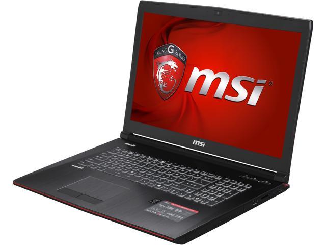 MSI GE Series - 17.3" - Intel Core i7-5700HQ - NVIDIA GeForce GTX 970M - 16 GB DDR3L - 1TB HDD 128 GB SSD - Windows 10 Home 64-Bit - Gaming Laptop (GE72-2QF-246US )