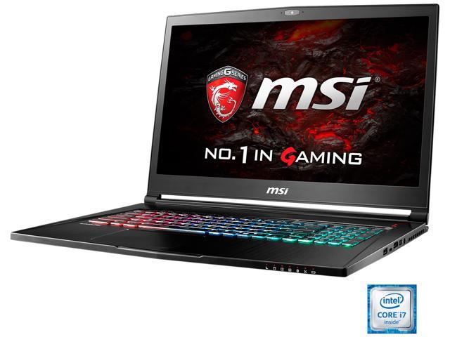 MSI 17.3" 4K/UHD GS73VR Stealth Pro 4K-016 Intel Core i7 6700HQ (2.60 GHz) NVIDIA GeForce GTX 1060 16 GB Memory 512 GB SSD 1 TB HDD Windows 10 Home 64-Bit Gaming Laptop VR Ready