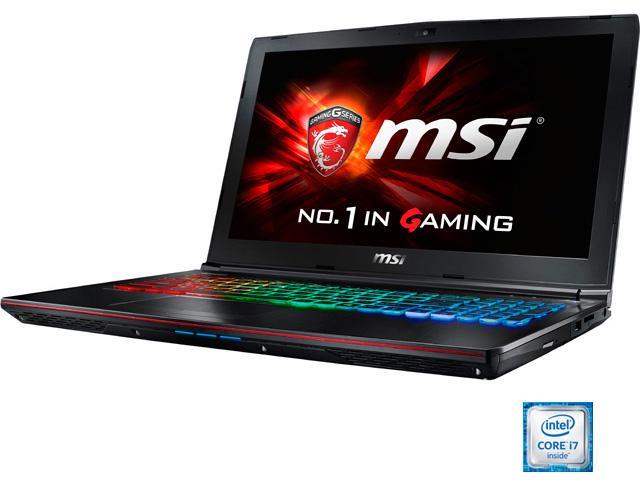 MSI 15.6" GE62VR Apache Pro-001 Intel Core i7 6700HQ (2.60 GHz) NVIDIA GeForce GTX 1060 16 GB Memory 256 GB SSD 1 TB HDD Windows 10 Home 64-Bit Gaming Laptop VR Ready