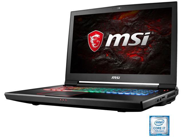 MSI GT Series GT73VR TITAN PRO 4K-479 17.3" 4K/UHD Intel Core i7 7th Gen 7820HK (2.90 GHz) NVIDIA GeForce GTX 1080 VR Ready 16 GB Memory 256 GB SSD 1 TB HDD Windows 10 Pro 64-Bit Gaming Laptop