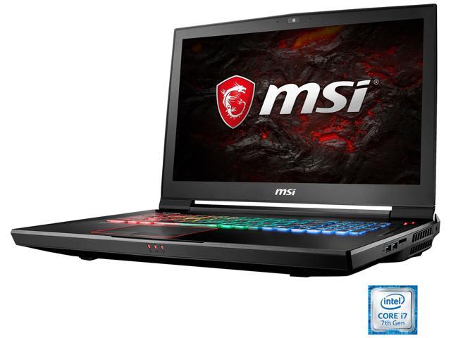 MSI GT Series - 17.3" 120 Hz - Intel Core i7-7820HK - GeForce GTX 1080 - 16 GB DDR4 - 1TB HDD 256 GB SSD - Windows 10 Home 64-Bit - Gaming Laptop (GT73VR TITAN PRO-425 )