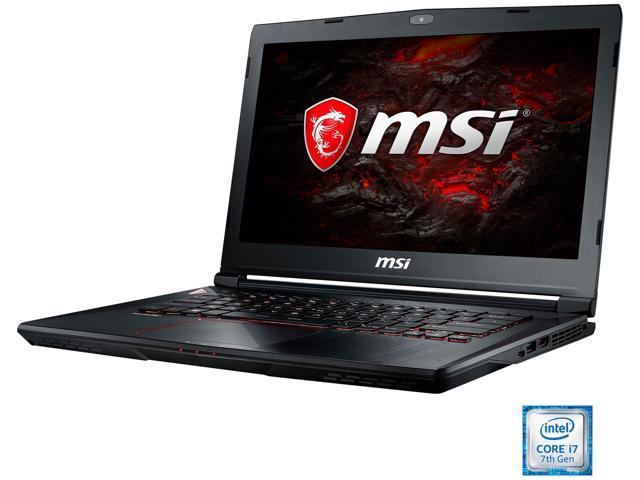 MSI GS Series - 14.0" IPS - Intel Core i7 7th Gen 7700HQ (2.80GHz) - NVIDIA GeForce GTX 1060 - 16 GB DDR4 - 1TB HDD 128 GB SSD - Windows 10 Home 64-Bit - Gaming Laptop (GS43VR PHANTOM PRO-069 )