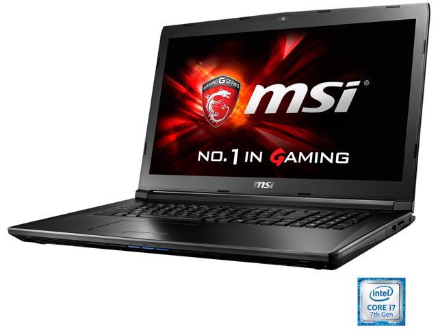 MSI - 17.3" - Intel Core i7-7700HQ - GeForce GTX 1050 - 16 GB DDR4 - 1TB HDD 128 GB SSD - Windows 10 Home 64-Bit - Gaming Laptop (GL72 7RD-028 )
