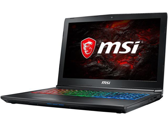 MSI - 15.6" - Intel Core i7-7700HQ - GeForce GTX 1050 - 16 GB DDR4 - 1TB HDD - Windows 10 Home 64-Bit - Gaming Laptop (GP62MX Leopard-2223 )
