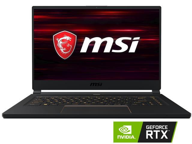 MSI GS Series - 15.6" 144 Hz - Intel Core i7-8750H - GeForce RTX 2070 - 16 GB DDR4 - 256 GB NVMe SSD - Windows 10 Pro 64-bit - Gaming Laptop (GS65 Stealth-004 )