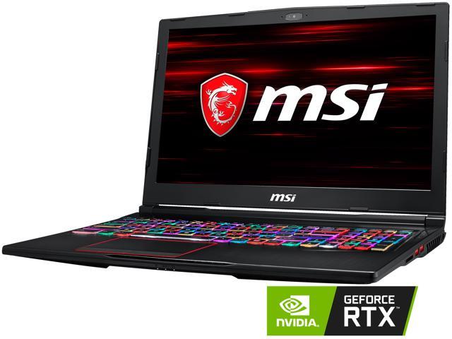 MSI GE Series - 15.6" 144 Hz IPS - Intel Core i7-8750H - GeForce RTX 2060 - 16 GB DDR4 - 1TB HDD 256 GB NVMe SSD - Windows 10 Home 64-bit - Gaming Laptop (GE63 Raider RGB-053 )
