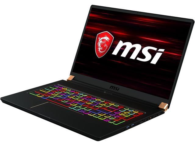 MSI GS Series - 17.3" 144 Hz IPS - Intel Core i7-9750H - GeForce RTX 2080 Max-Q - 32 GB DDR4 - 512 GB NVMe SSD - Windows 10 Pro 64-bit - Gaming Laptop (GS75 Stealth-247 )