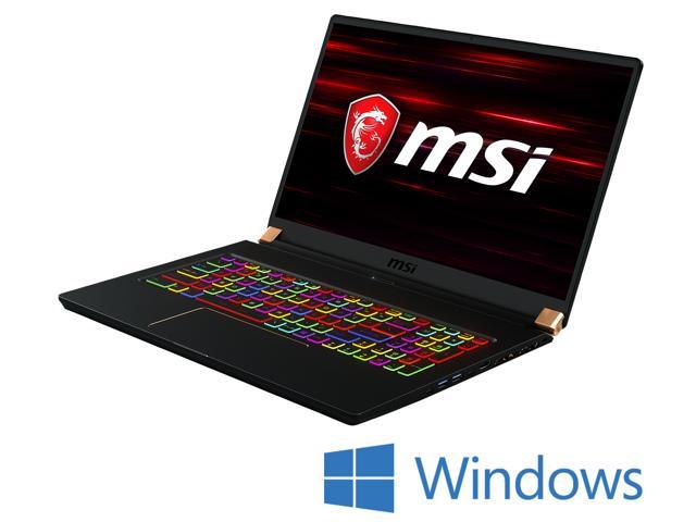 MSI GS Series GS75 Stealth-480 17.3" 144 Hz IPS Intel Core i9 9th Gen 9880H (2.30 GHz) NVIDIA GeForce RTX 2070 32 GB Memory 1 TB NVMe SSD Windows 10 Pro 64-bit Gaming Laptop