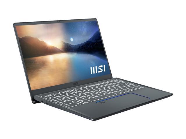 MSI Laptop Prestige 14 EVO A11M-221 Intel Core i5 11th Gen 1135G7 (2.40GHz) 16 GB LPDDR4X Memory 512 GB NVMe SSD Intel Iris Xe Graphics 14.0" Windows 10 Home 64-bit