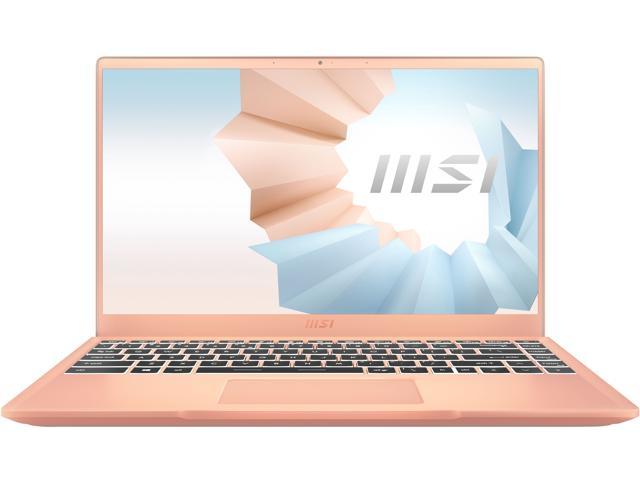 MSI Laptop Intel Core i5-1135G7 8GB Memory 512 GB NVMe SSD Intel Iris Xe Graphics 14.0" Windows 10 Home 64-bit Modern 14 B11MO-209