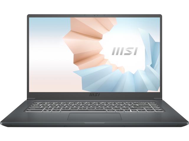 MSI Laptop Modern 15 (A11MU-681) 15.6″ Laptop, 11th Gen Core i7, 16GB RAM, 512GB SSD