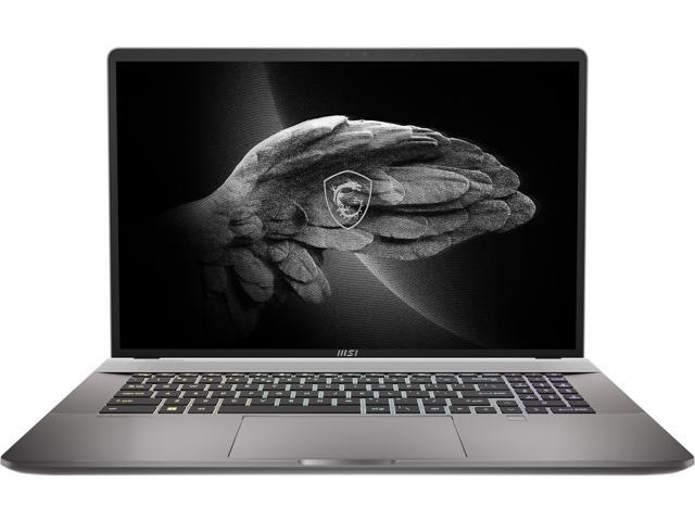 MSI Laptop Creator Z17 A12UGST-049 Intel Core i7 12th Gen 12700H (2.30GHz) 32GB Memory 1 TB NVMe SSD NVIDIA GeForce RTX 3070 Ti Laptop GPU 17.0" Touchscreen Windows 11 Pro 64-bit