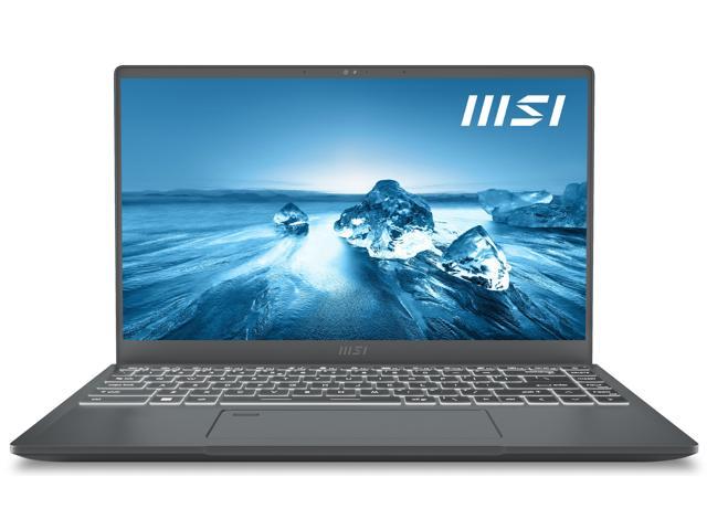 MSI Laptop Intel Core i7 12th Gen 1280P (1.80GHz) 32GB Memory 1 TB NVMe SSD Intel Iris Xe Graphics 14.0" Windows 11 Home 64-bit Prestige 14Evo A12M-054