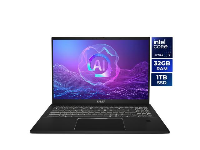MSI Summit Pro 16 16" Touchscreen Laptop Intel Ultra 7 255H GeForce - RTX 4050 - 32GB RAM - 1TB SSD - Windows 11 Home (A2HVETG-074US) by MSI - Open Box condition - US$975.00