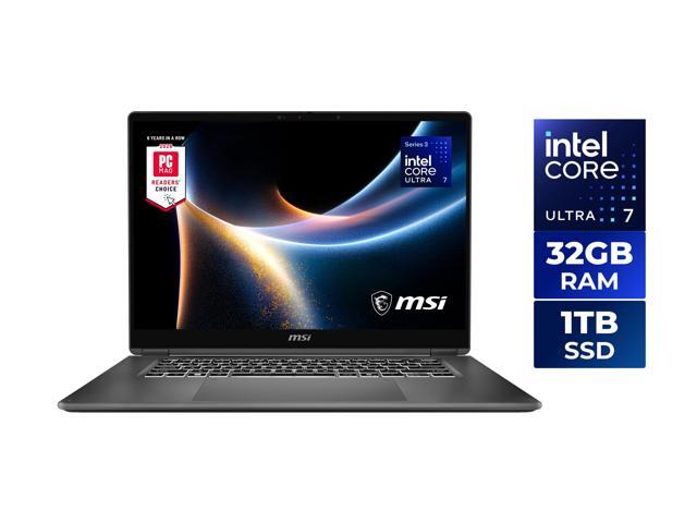MSI Prestige 16 Flip AI+ 16.0" Touchscreen Laptop Intel Core Ultra 7 355 - 32GB RAM - 1TB SSD - Windows 11 Home  (C3MTG-058US)
