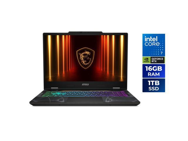 MSI Cyborg 15 - 15.6" FHD 144 Hz - Intel Core 7 240H - GeForce RTX 5050 - 16GB DDR5 5600 RAM - 1TB NVMe SSD - Windows 11 Home  (Cyborg 15 B2RWEKG-292US)