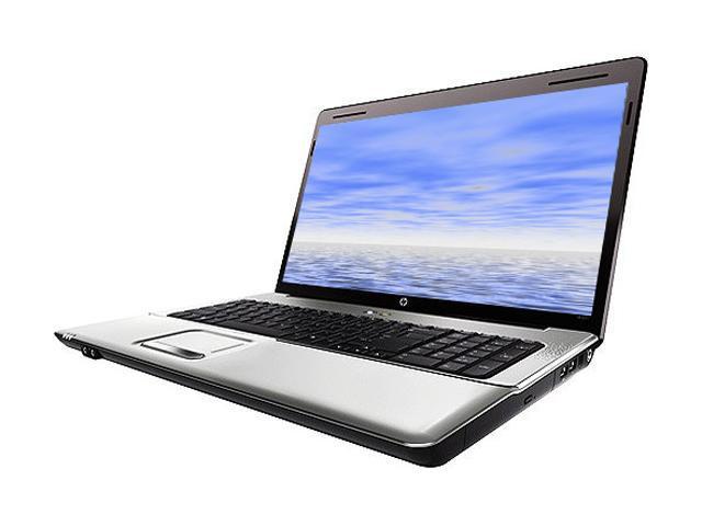 HP Laptop Intel Pentium T4400 4GB Memory 250GB HDD Intel GMA 4500M 17.3" Windows 7 Home Premium 64-bit G71-445US