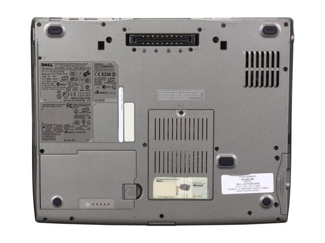 Refurbished Dell Laptop Latitude D5 Intel Core 2 Duo T5500 1 66 Ghz 512 Mb Memory 80 Gb Hdd Intel Gma950 13 9 Newegg Com
