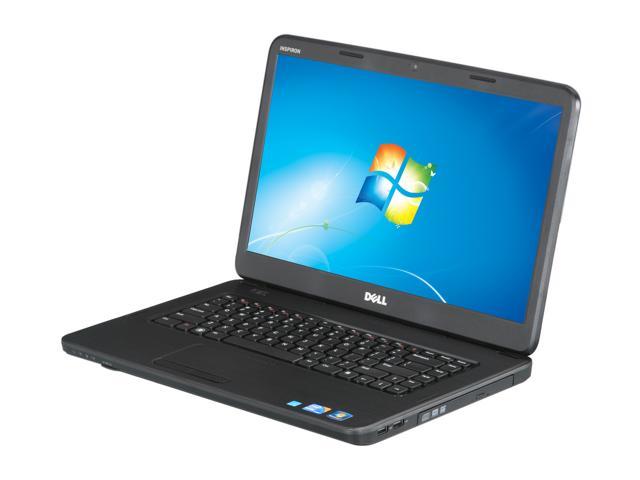 DELL Laptop Inspiron Intel Core i3-380M 4GB Memory 500GB HDD Intel HD Graphics 15.6" Windows 7 Home Premium 64-Bit 15 (N5040)