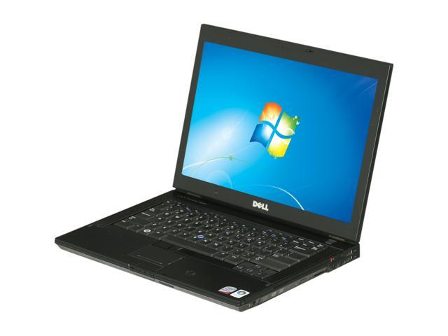 DELL Laptop Latitude Intel Core 2 Duo P8400 4GB Memory 160GB HDD 0 GB SSD 14.0" Windows 7 Professional 64-Bit E6400