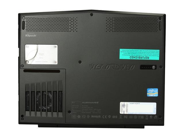 Refurbished Dell Laptop Alienware Intel Core I7 2nd Gen 2617m 1 50ghz 8gb Memory 500gb Hdd Nvidia Geforce Gt 540m 11 6 Windows 7 Home Premium M11x Newegg Com