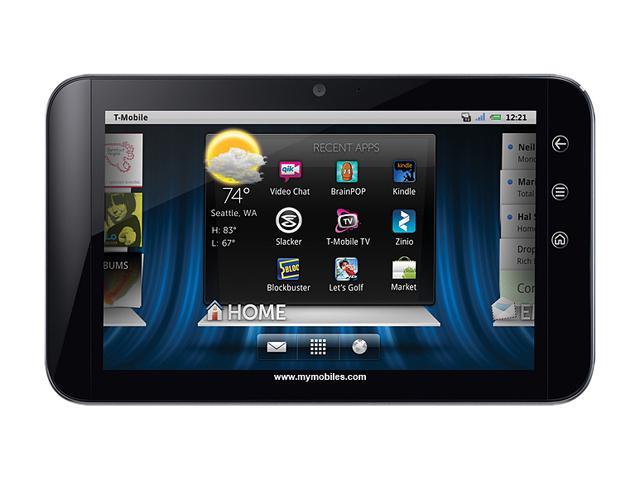 DELL Streak 7 T-mobile 3G NVIDIA Tegra 2 1.00GHz 1GB Memory 7.0" 800 x 480 Tablet, T-mobile 3G version Android 2.2 (Froyo)