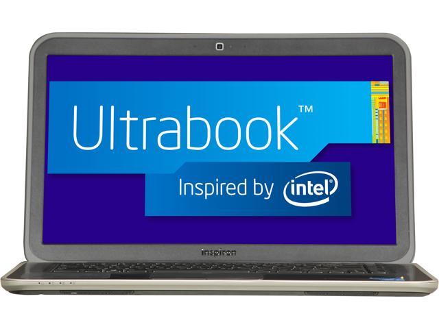 DELL Ultrabook Inspiron Intel Core i5-3337U 8GB DDR3 Memory 500GB HDD 32 GB SSD NVIDIA GeForce GT 630M 15.6" Windows 8 i15z-1360sLV