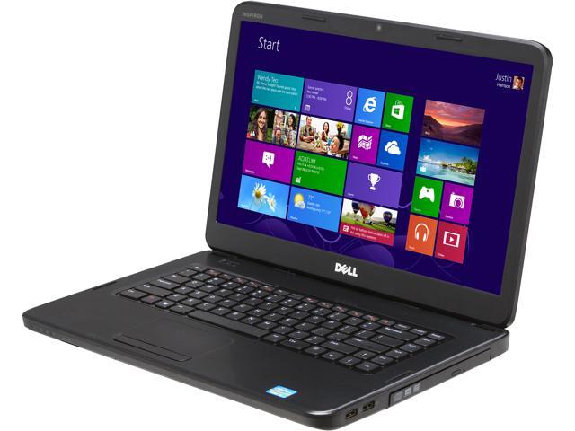 DELL Laptop Inspiron Intel Core i3-2370M 4GB Memory 500GB HDD Intel HD Graphics 3000 15.6" Windows 8 i15-1821BK