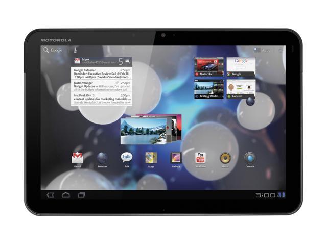 MOTOROLA XOOM with Wi-Fi NVIDIA Tegra 2 1.00GHz 1GB DDR2 Memory 10.1" 1280 x 800 Tablet Android 3.1 (Honeycomb)