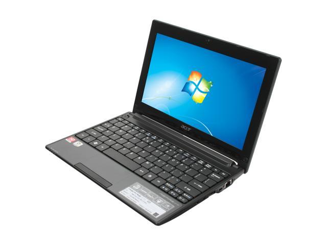 Acer Aspire One AO522-BZ897 Diamond Black AMD Dual-Core Processor C-50 (1.00 GHz) 10.1" 1GB Memory 250GB HDD Netbook