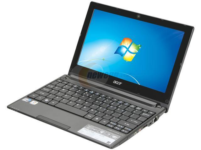 Acer Aspire One AOD255E-1643 Diamond Black Intel Atom N570(1.66 GHz) 10.1" WSVGA 1GB Memory 250GB HDD Netbook