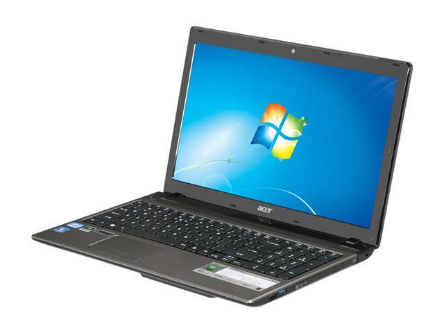 Acer Laptop Aspire Intel Core i7-2630QM 4GB Memory 640GB HDD NVIDIA GeForce GT 540M 15.6" Windows 7 Home Premium 64-bit AS5750G-9463