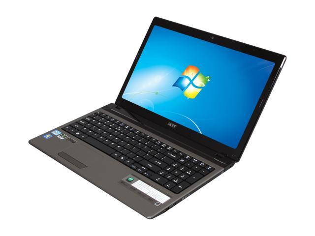 Acer Laptop Aspire Intel Core i7-2670QM 6GB Memory 500GB HDD NVIDIA GeForce GT 630M 15.6" Windows 7 Home Premium 64-Bit AS5750G-9656