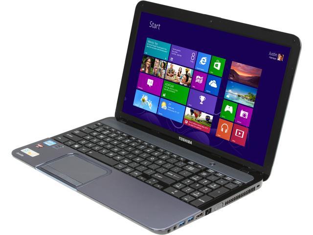 TOSHIBA Laptop Satellite Intel Core i7-3630QM 6GB Memory 750GB HDD AMD Radeon HD 7670M 15.6" Windows 8 S855-S5188