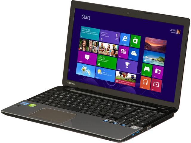 TOSHIBA Laptop Satellite Intel Core i5-3337U 4GB Memory 500GB HDD NVIDIA GeForce GT 740M 15.6" Windows 8 L55-A5278