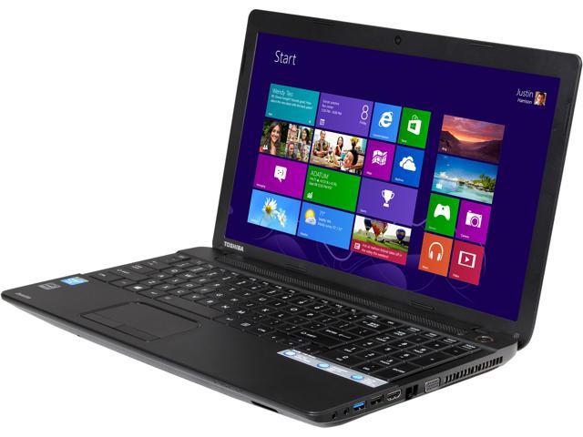 TOSHIBA Laptop Satellite Intel Celeron N2820 4GB Memory 500GB HDD Intel HD Graphics 15.6" Windows 8.1 C55-A5140