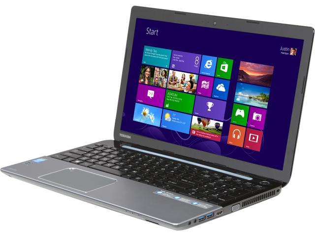 TOSHIBA Laptop S55-A5154 Intel Core i7 4th Gen 4700MQ (2.40GHz) 8GB Memory 1TB HDD Intel HD Graphics 4600 15.6" Windows 8.1